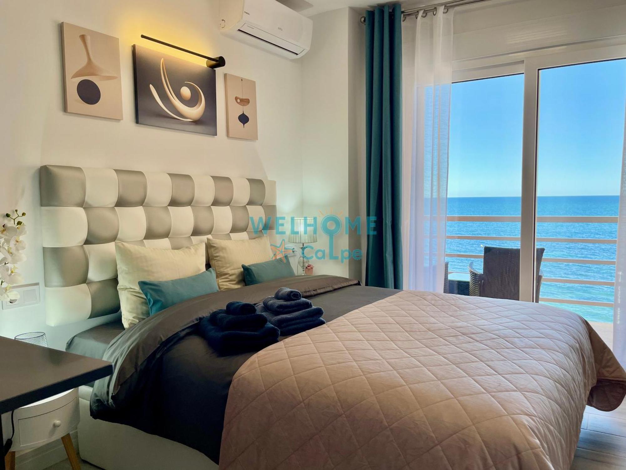 Acuarela Estudio, 1ª Linea, Vista Al Mar, Piscina Κάλπε Εξωτερικό φωτογραφία