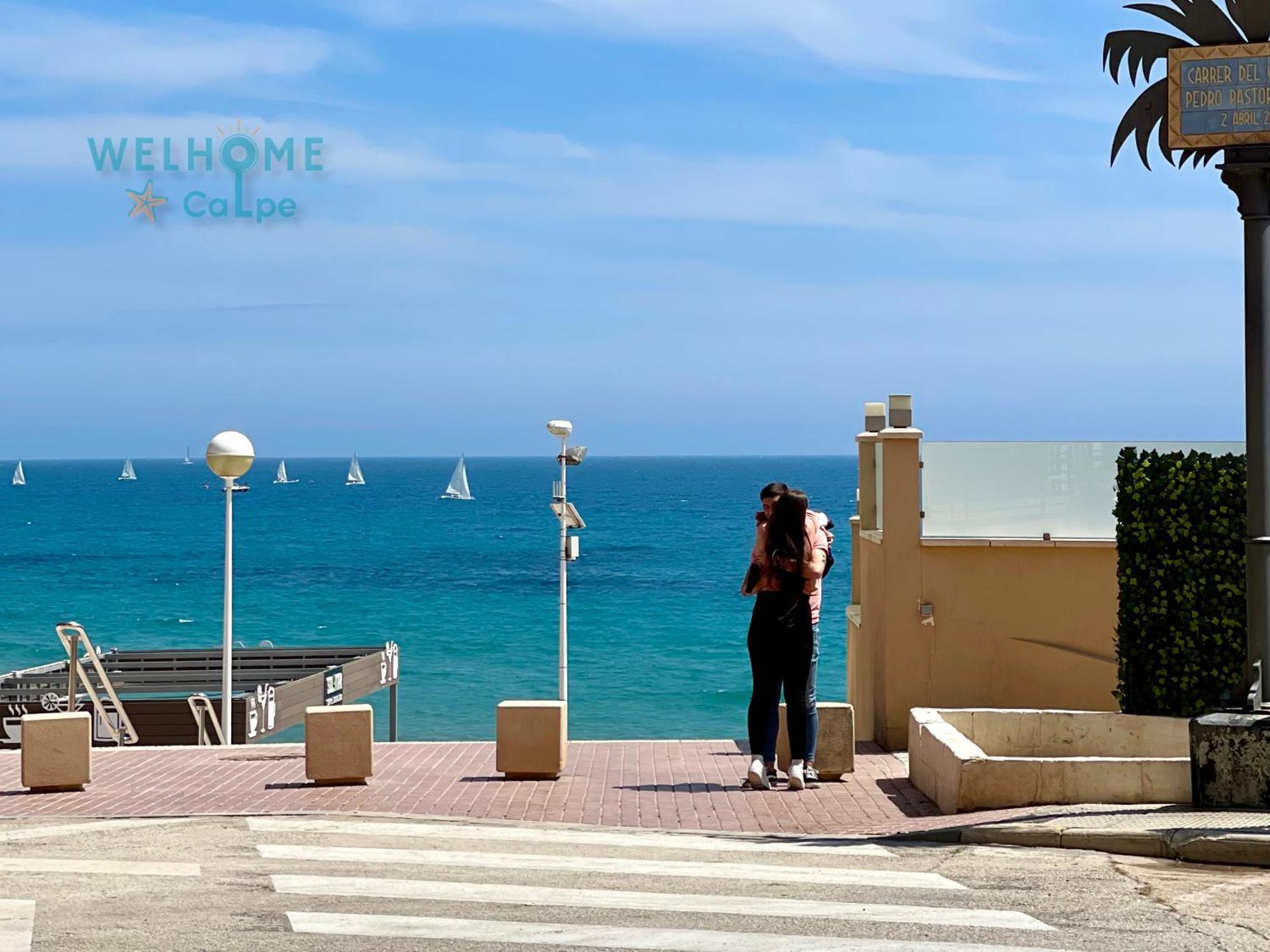Acuarela Estudio, 1ª Linea, Vista Al Mar, Piscina Κάλπε Εξωτερικό φωτογραφία