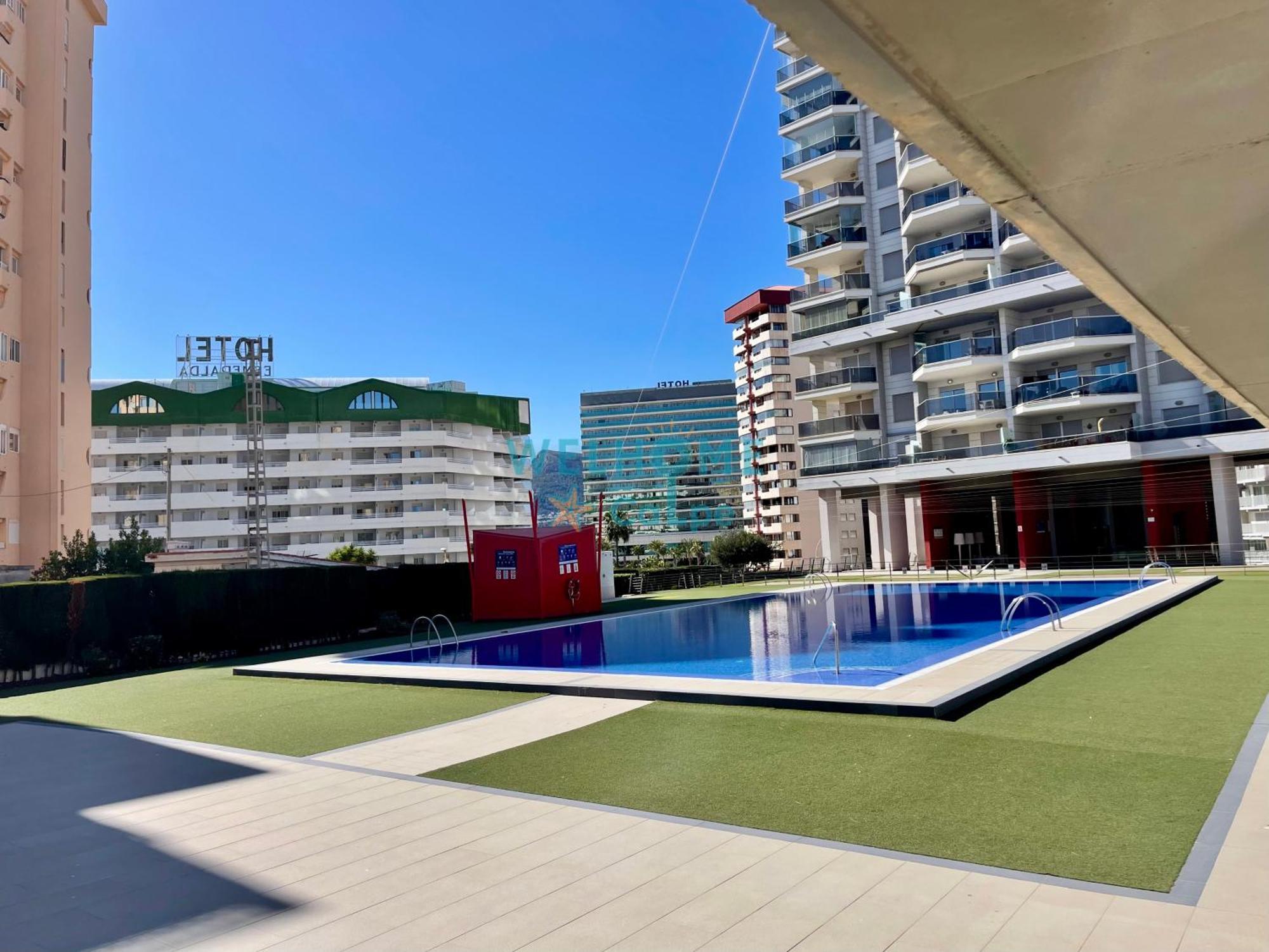 Acuarela Estudio, 1ª Linea, Vista Al Mar, Piscina Κάλπε Εξωτερικό φωτογραφία