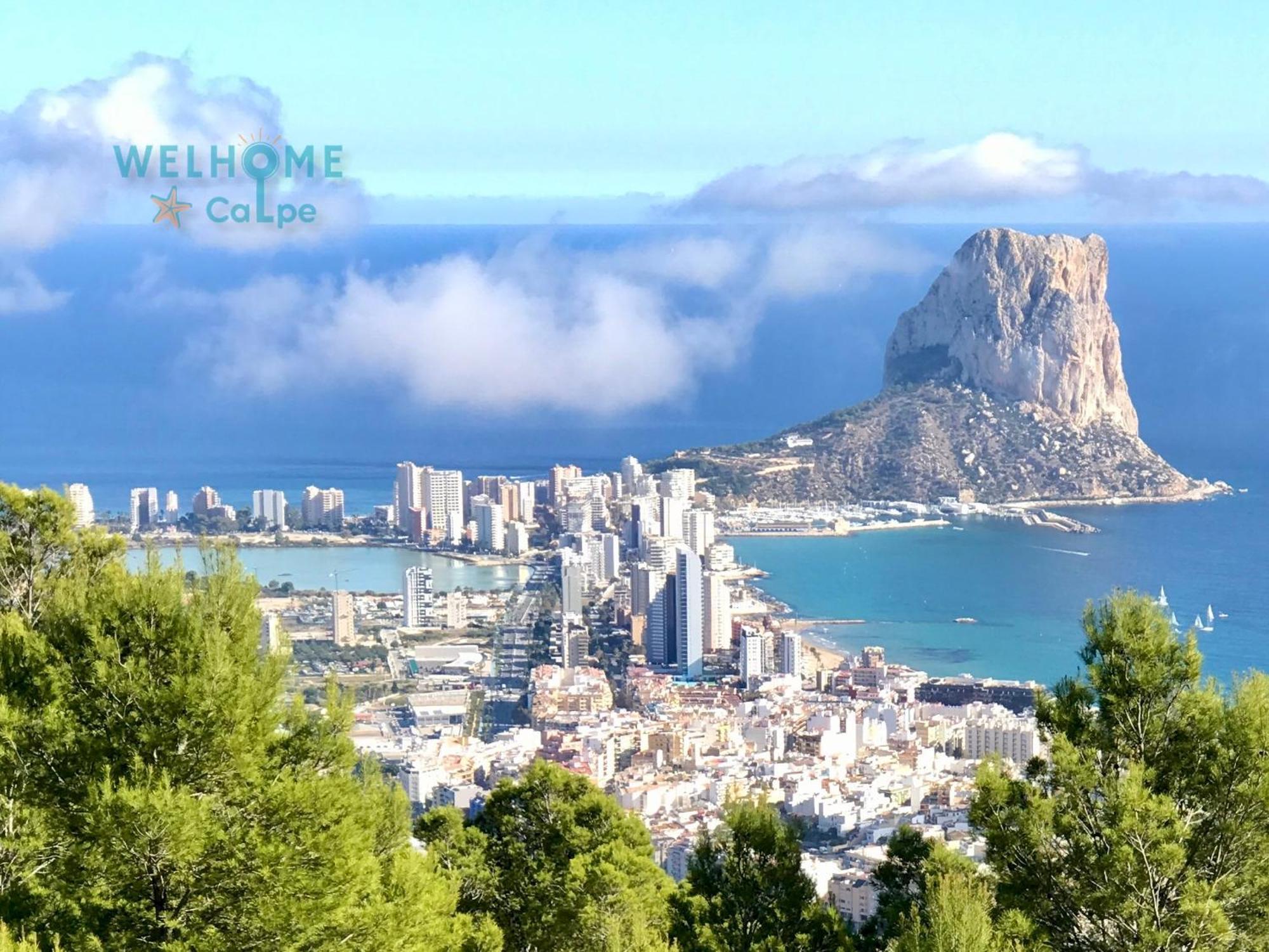 Acuarela Estudio, 1ª Linea, Vista Al Mar, Piscina Κάλπε Εξωτερικό φωτογραφία