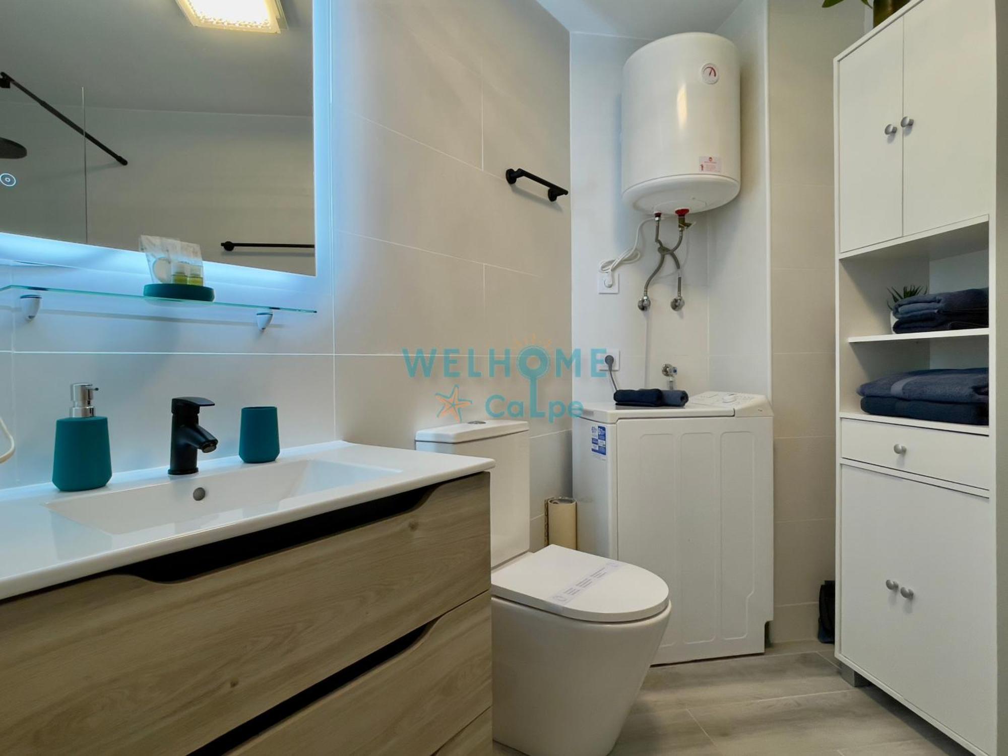 Acuarela Estudio, 1ª Linea, Vista Al Mar, Piscina Κάλπε Εξωτερικό φωτογραφία